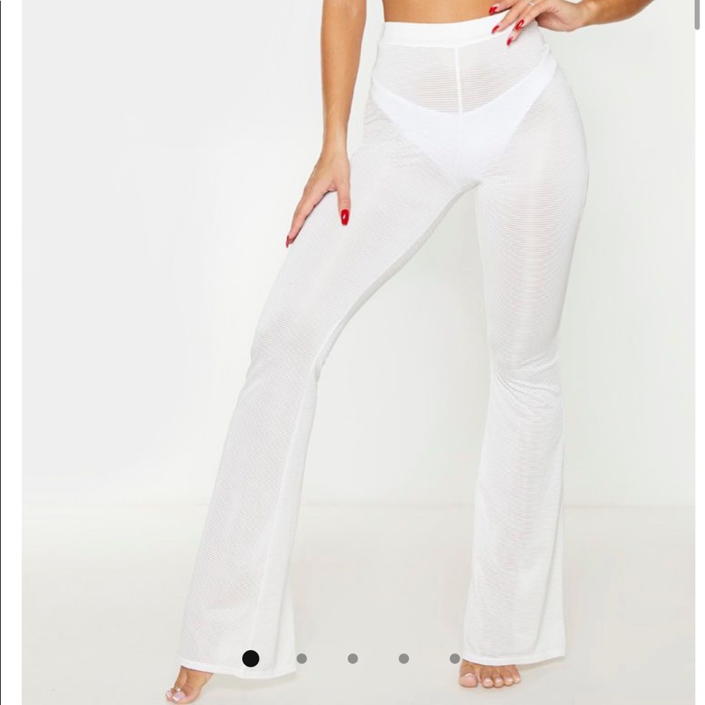 Brand new pretty little thing mesh beach pants!